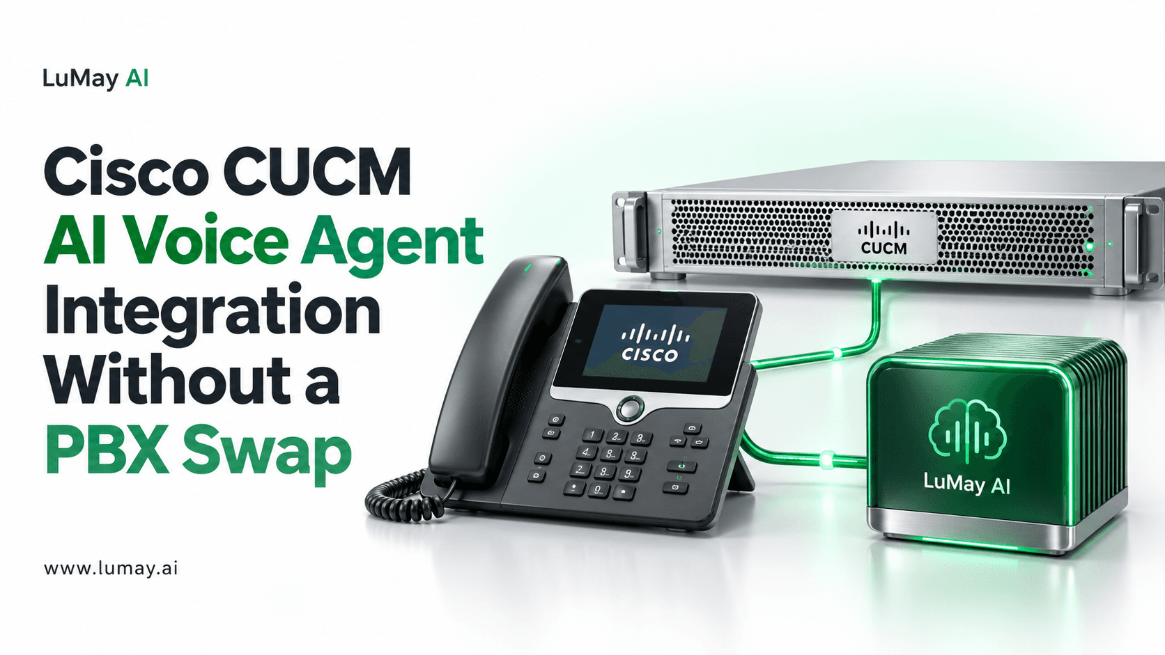 Cisco CUCM AI Voice Agent Integration: Two Architectures That Keep Your Existing Phone System