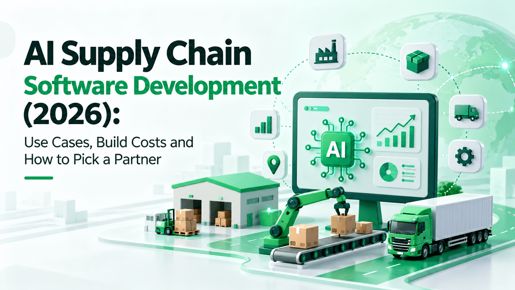 AI Supply Chain Software Development (2026): Use Cases, Build Costs and How to Pick a Partner