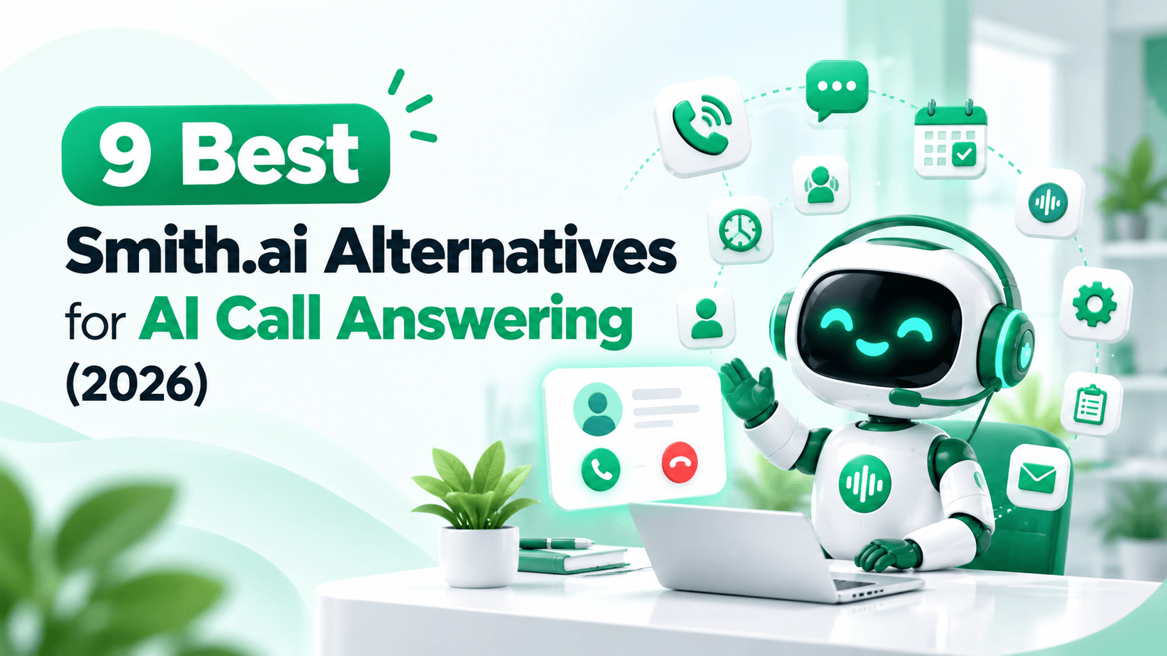 9 Best Smith.ai Alternatives for AI Call Answering (2026)