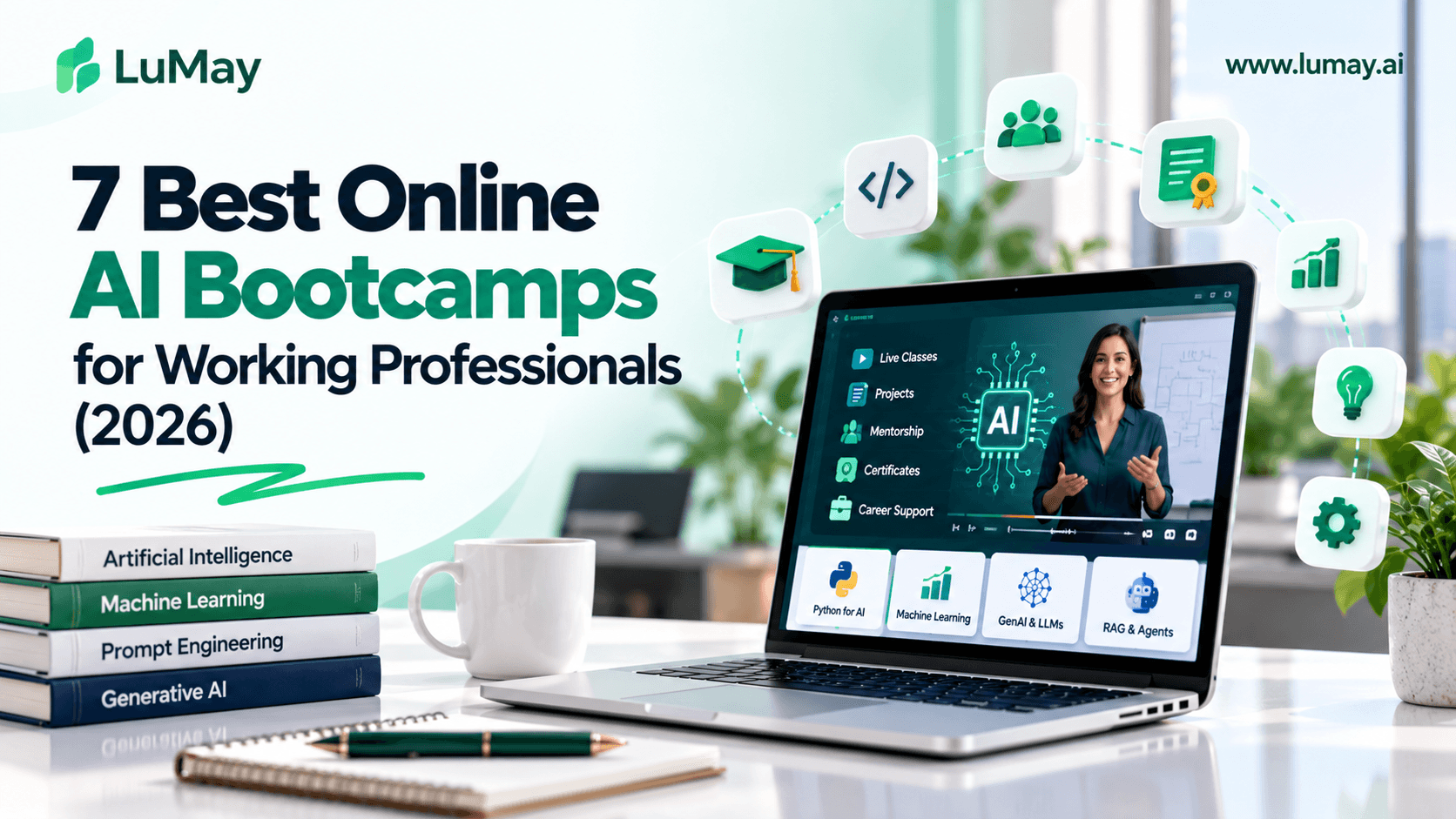 7 Best Online AI Bootcamps for Working Professionals (2026)