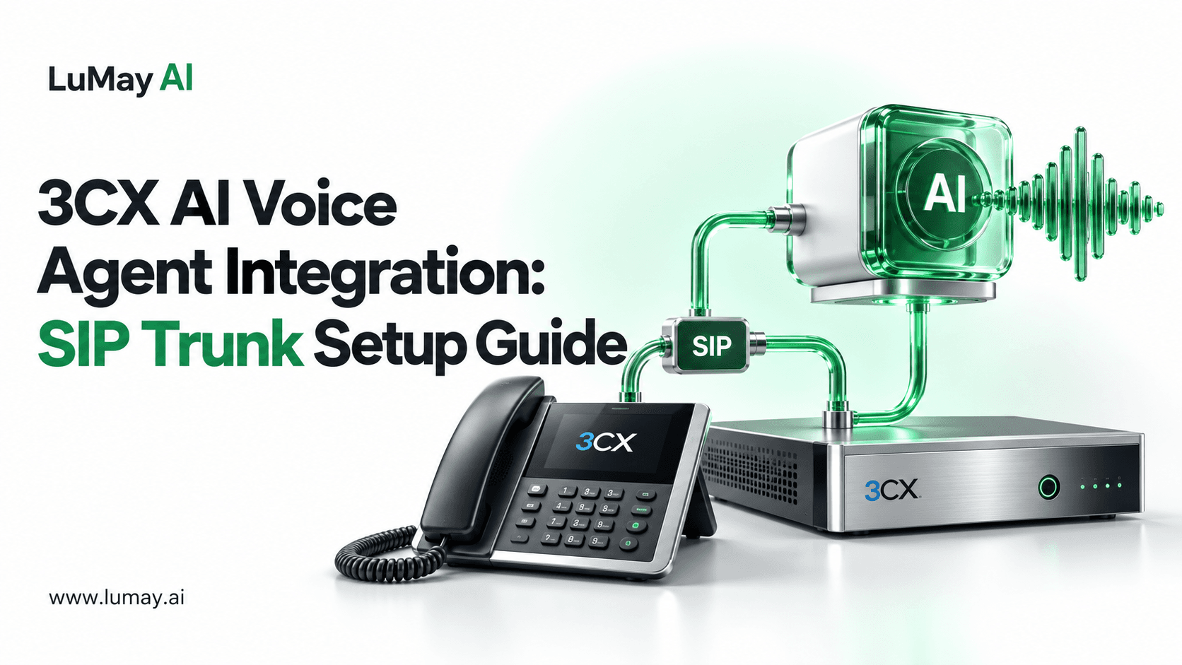 3CX AI Voice Agent Integration: How to Connect a Voice Agent Over a SIP Trunk, Step by Step