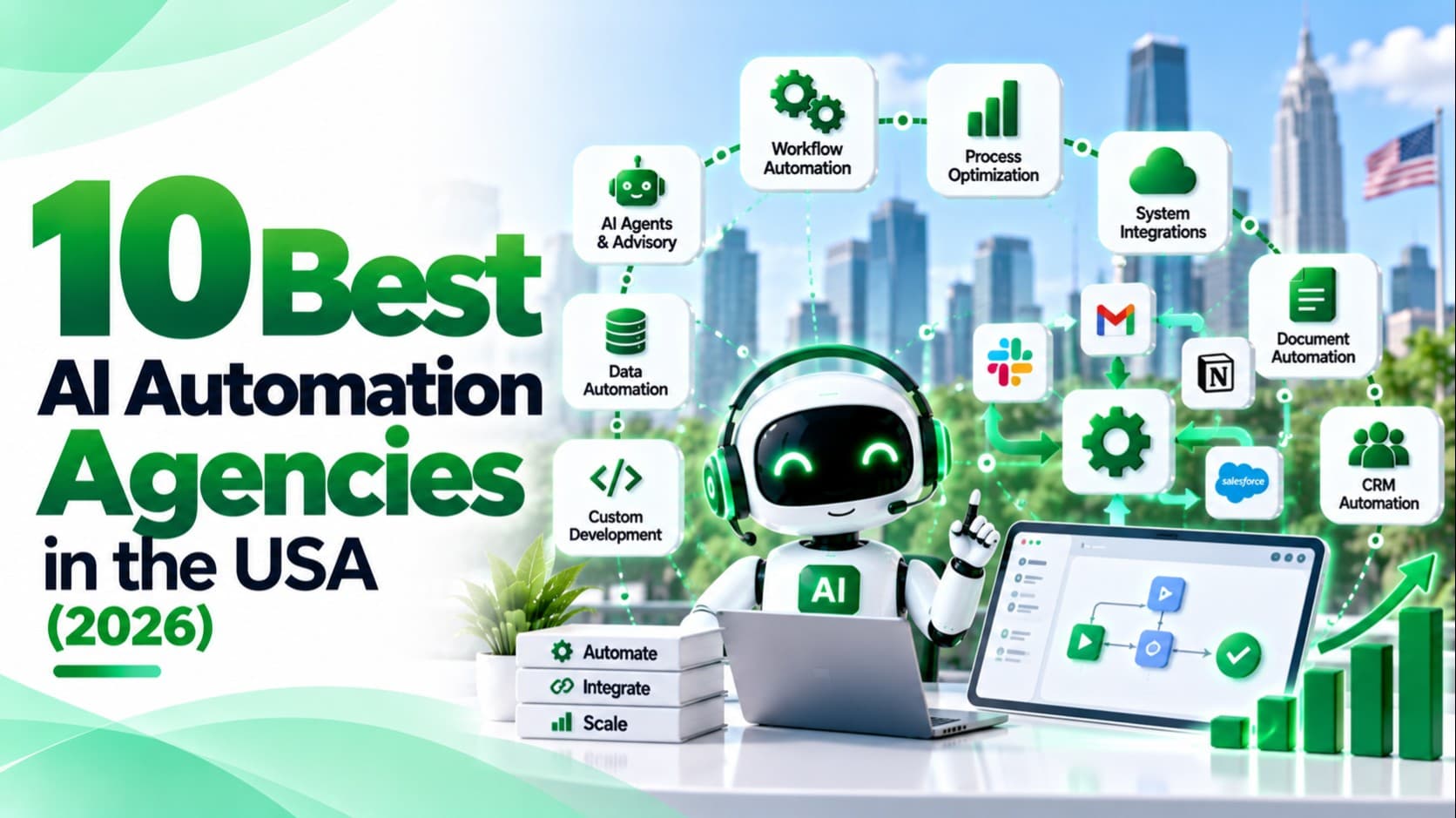 10 Best AI Automation Agencies in the USA (2026)