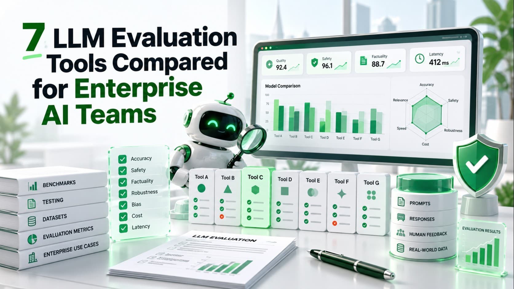 7 LLM Evaluation Tools Compared for Enterprise AI Teams