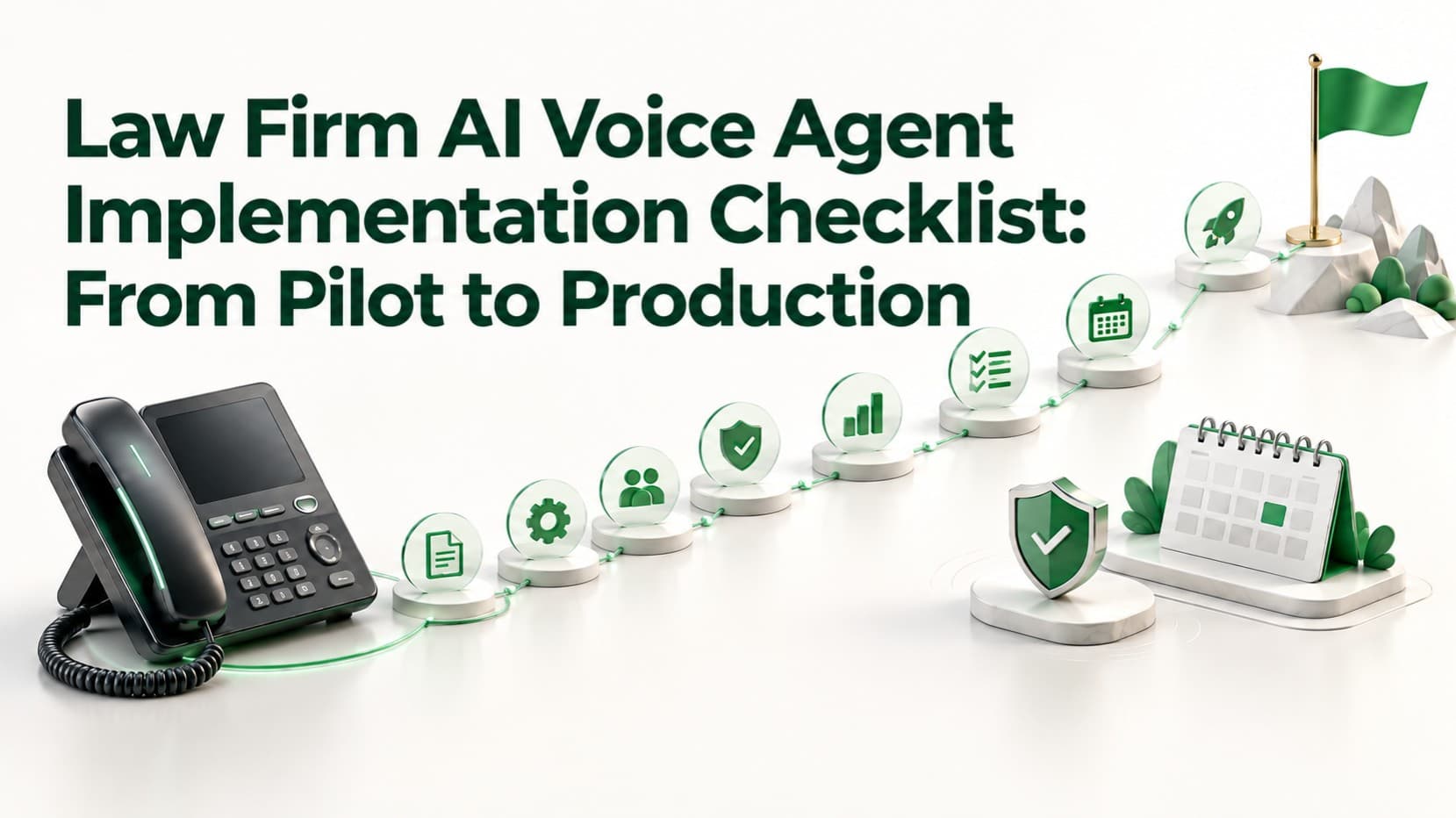 Law Firm AI Voice Agent Implementation Checklist: From Pilot to Production