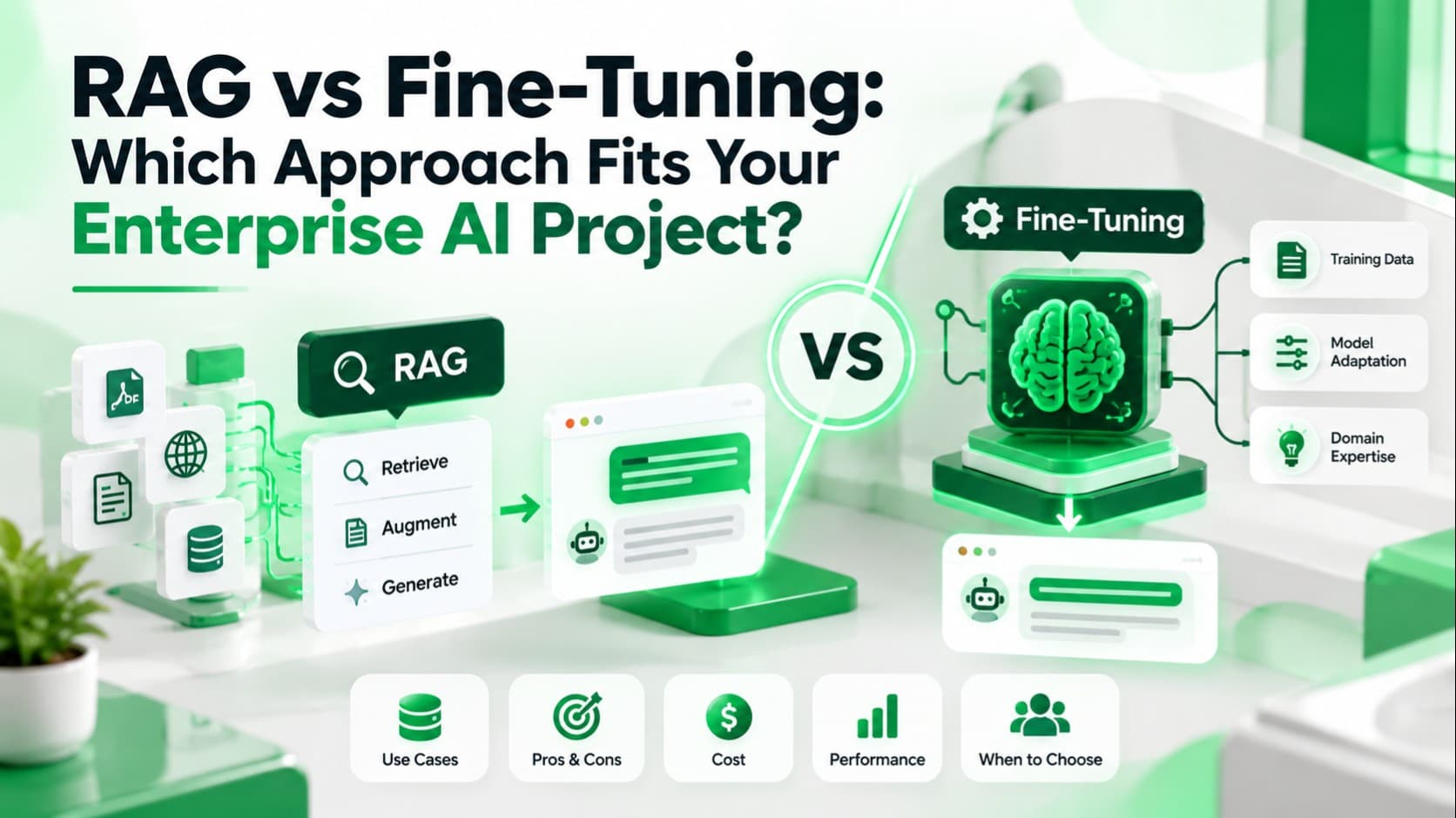 RAG vs Fine-Tuning: Which Approach Fits Your Enterprise AI Project?