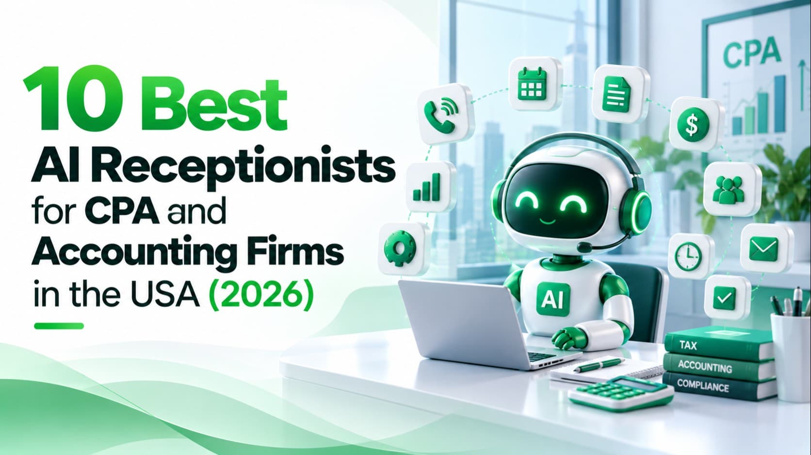 10 Best AI Receptionists for CPA and Accounting Firms in the USA (2026)