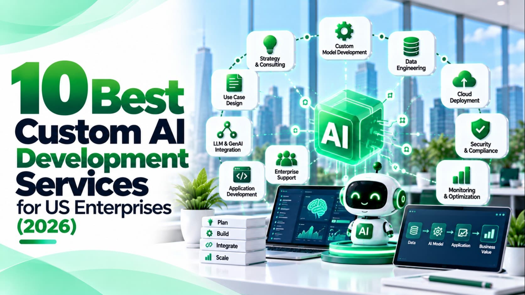 10 Best Custom AI Development Services for US Enterprises (2026)