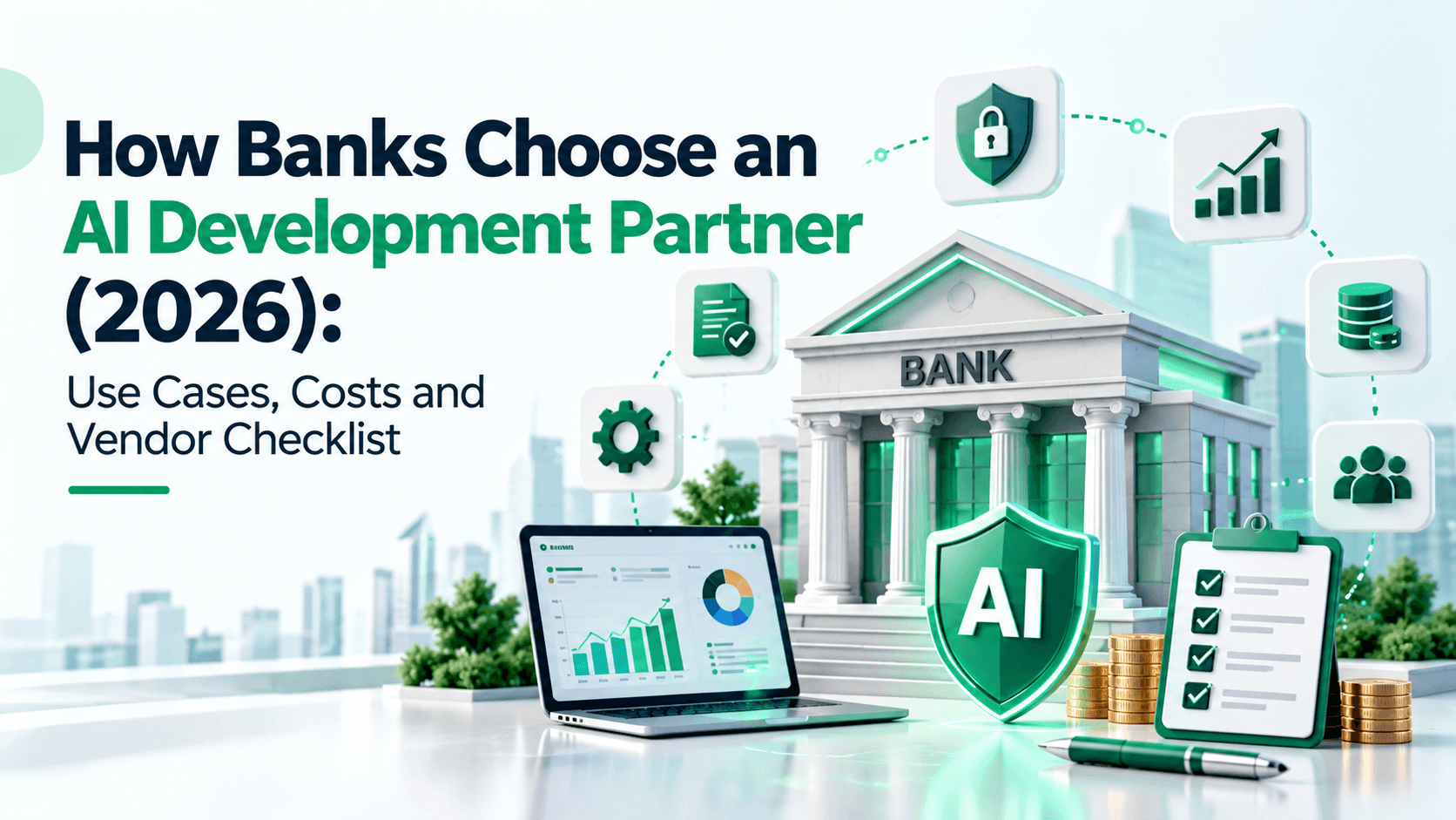 How Banks Choose an AI Development Partner (2026): Use Cases, Costs and Vendor Checklist
