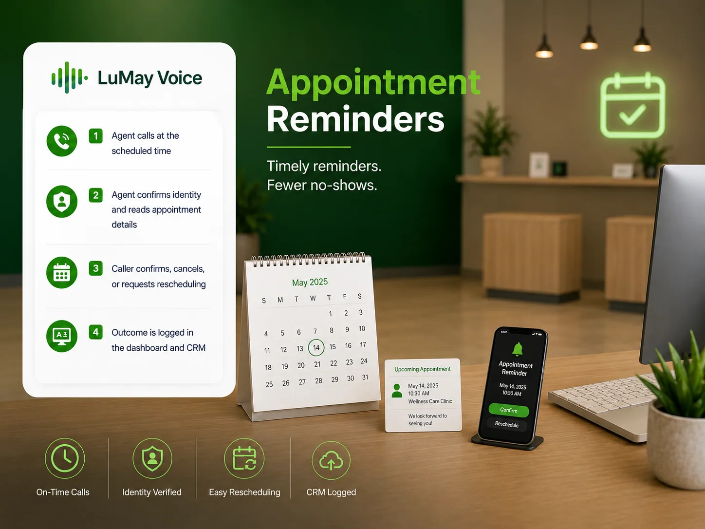 Appointment reminders service
