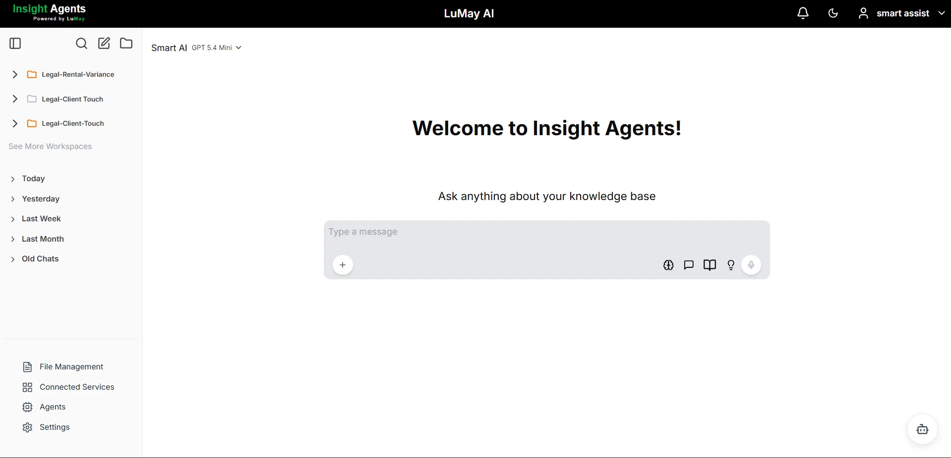 Insight Agents screenshot