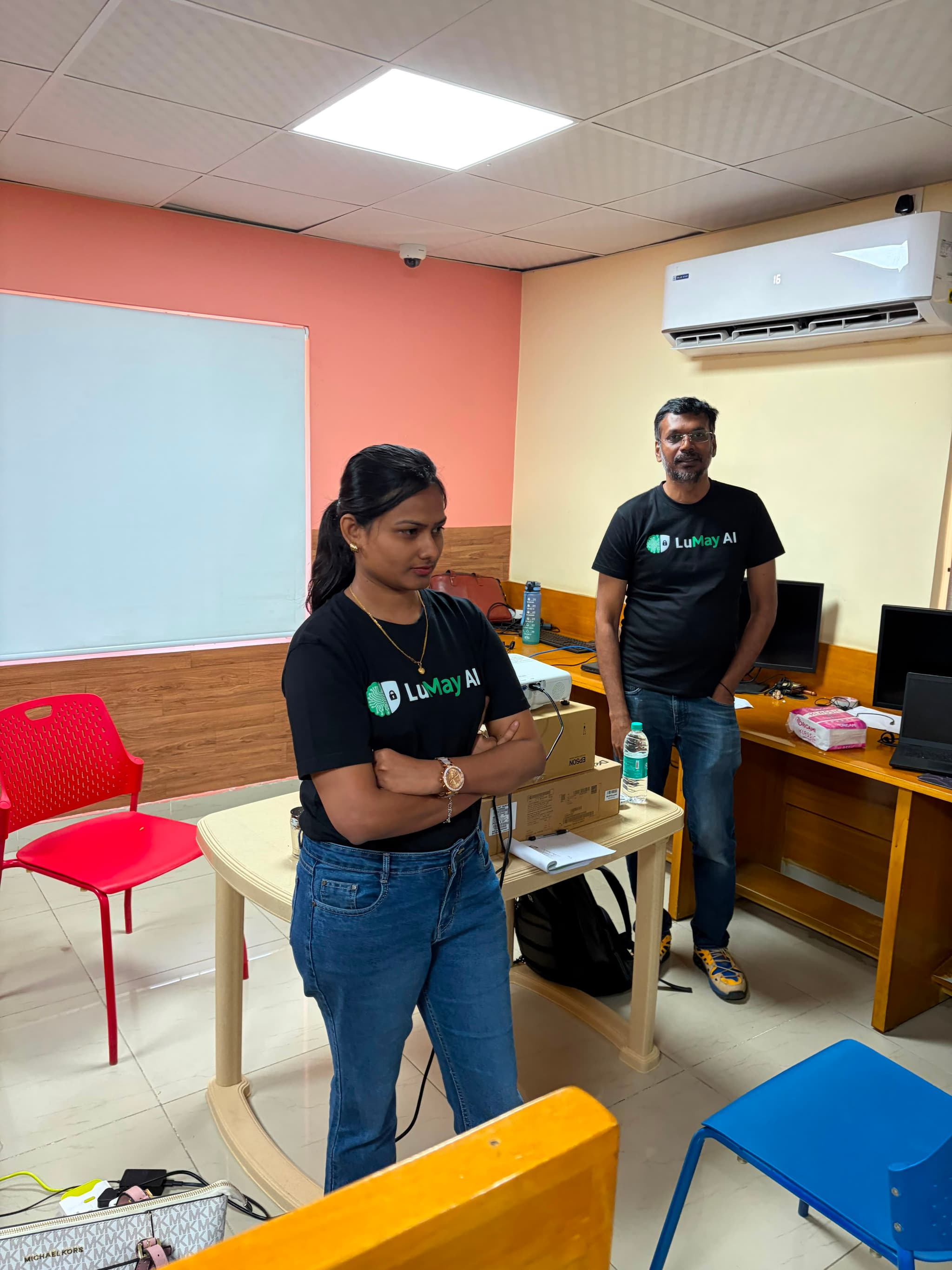 AI training workshop participants