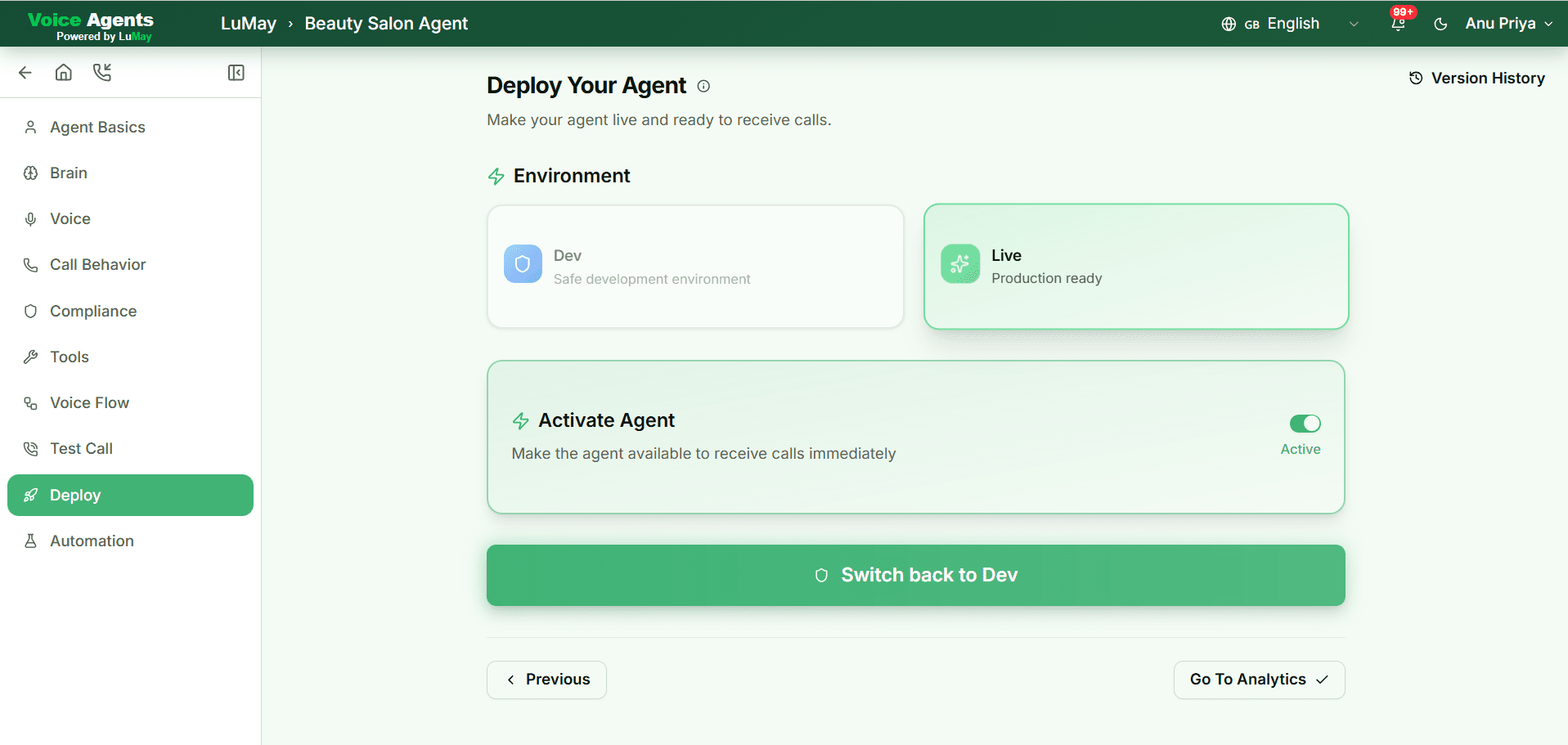 Launch screenshot