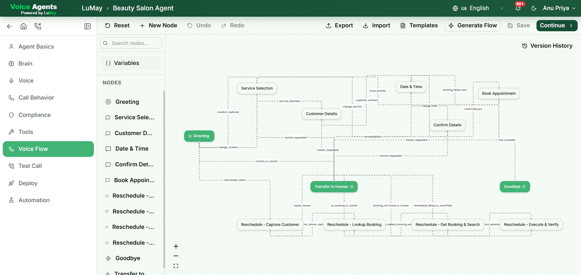 Build Flow screenshot